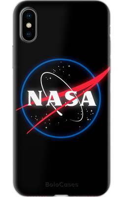 Чохол для iPhone Логотип NASA 29243 фото