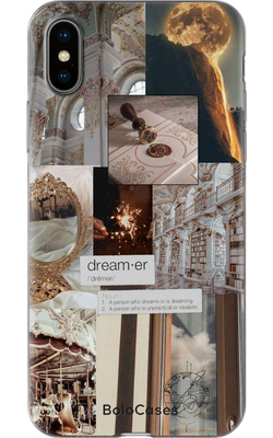 Чохол для iPhone Стікерний вінтажний Dreamer 32120 фото