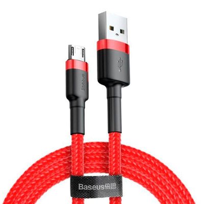 USB Cable Baseus Cafule MicroUSB (CAMKLF-C09) Red 2m 31348 фото