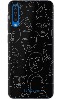 Чохол для Samsung з дизайном Total Black №8 31793 фото