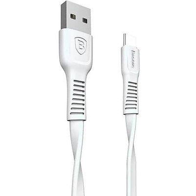 USB Cable Baseus Tough Series MicroUSB (CAMZY-B01) White 1m 31296 фото
