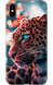 Чохол для iPhone Леопард з блакитними очима 30223 фото 1
