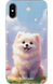 Чехол для iPhone Милый белый щенок 37413 фото 2