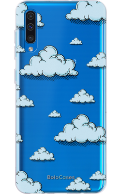 Чохол для Samsung з дизайном хмарне небо 30783 фото