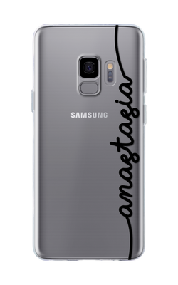Чохол для Samsung з іменним дизайном №6 (НАПИС БУДЬ-ЯКИЙ) 26963 фото
