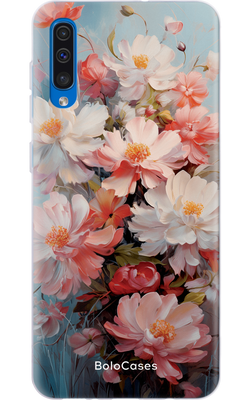 Чохол для Samsung Акварельні квіти 22003 фото
