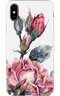 Чохол для iPhone Акварельна троянда 28108 фото