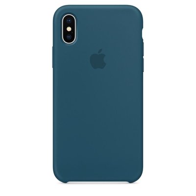 Чохол-накладка Apple Silicone Case iPhone Cosmos Blue 27576 фото