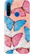 Чохол для Xiaomi з дизайном чарівні метелики та мармур 30772 фото 1