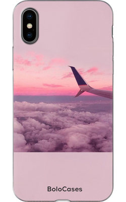 Чохол для iPhone Вид на небо з літака 30842 фото