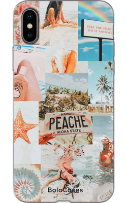 Чохол для iPhone Коралові нотки пляжу 30837 фото