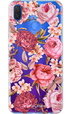 Чохол для Huawei з квітковим дизайном №114 27414 фото