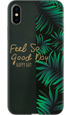 Чехол для iPhone Feel с пальмовыми листьями 29212 фото