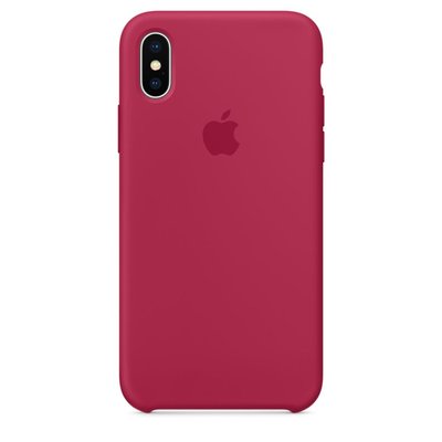 Чехол-накладка Apple Silicone Case iPhone Rose Red 27585 фото