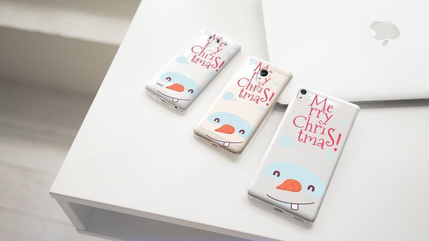 Чохол із новорічним дизайном №80 для Meizu 28427 фото