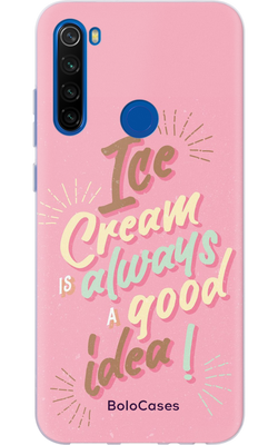 Чохол для Xiaomi з дизайном ICE CREAM IS ALWAYS A GOOD IDEA 30885 фото