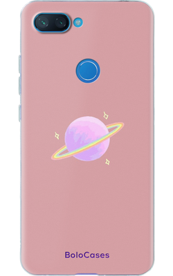 Чехол для Xiaomi с дизайном радужная планета 27467 фото