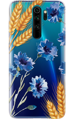 Чехол для Xiaomi Пшеница и васильки 42690 фото