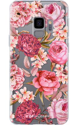 Чохол для Samsung з квітковим дизайном №115 27277 фото