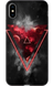 Чехол для iPhone Красный космос в треугольнике 30161 фото 1