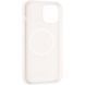 Чехол-накладка Original Full Soft Case (MagSafe) for iPhone White 31535 фото 4