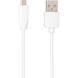 Кабель USB Gelius One GP-UC115 (1m) MicroUSB White 31293 фото 1