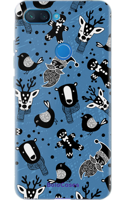 Чехол с Новогодним дизайном для Xiaomi c дизайном №146 28783 фото