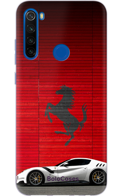 Чохол для Xiaomi з автомобільним дизайном ferrari №6 31173 фото