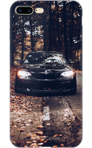 Чохол для iPhone Автомобіль в осінньому лісі 31051 фото