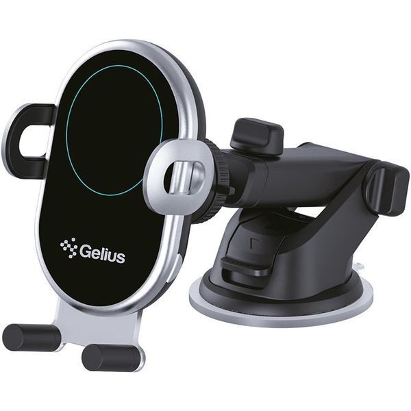 Холдер Gelius Pro Wally 3 Automatic WC-002 10W (Wireless Charger) Black (12 мес) 31691 фото