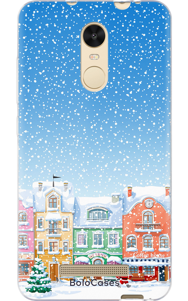Чохол із Новорічним дизайном №25 для Huawei 28513 фото
