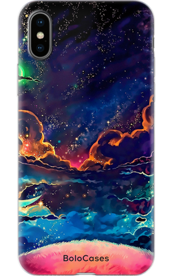 Чехол для iPhone Волшебные цвета неба 30272 фото