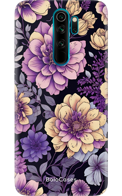 Чехол для Xiaomi Сказочное фиолетовое цветение 27507 фото