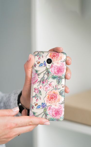 Чехол для Samsung с цветочным дизайном №57 21952 фото