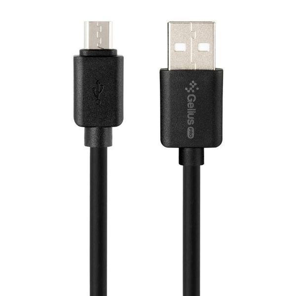 СЗУ Gelius Pro Avangard GP-HC06 2USB 2.4A + Cable MicroUSB Black (12 мес) 31459 фото
