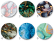 Popsocket (Попсокет) з мармуровими дизайнами №4 20642 фото 1