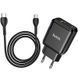 СЗУ 1USB + Type-C Hoco N5 PD20W+QC3.0 Black + Cable Type-C to Type-C 31455 фото 2