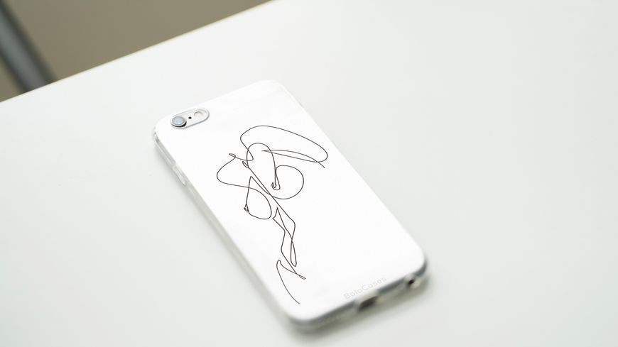 Чохол для iPhone Контур жіночого тіла 29045 фото