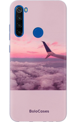 Чехол для Xiaomi C ДИЗАЙНОМ ПУДРОВЫЕ ОБЛАКА 30898 фото