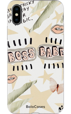 Чехол для iPhone Стикерный Boss Babe 29774 фото