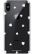 Чохол для iPhone Багато білих сердечок 27326 фото 1
