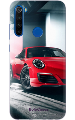 Чехол для Xiaomi с автомобильным дизайном Porsche №11 31178 фото