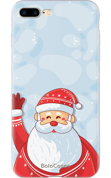 Чехол для iPhone Милый Санта 28632 фото