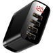 СЗУ 4USB Baseus Mirror Lake Digital Display (CCJMHB-B01) (2.4A) Black 31519 фото 4