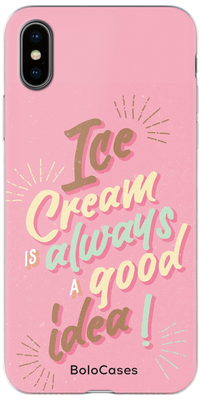 Чехол для iPhone Ice cream is always a good idea 30834 фото