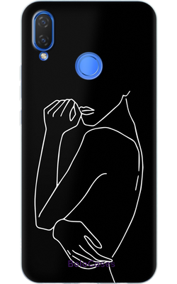 Чехол для Huawei с дизайном Total Black №10 31809 фото