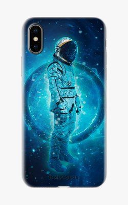 Чехол для iPhone Ментоловые волны космоса 26327 фото