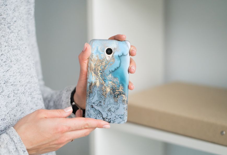 Чохол для Samsung з мармуровим дизайном №58 21769 фото