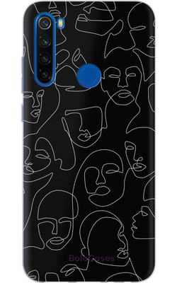 Чехол для Xiaomi с дизайном Total Black №8 31821 фото