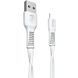 USB Cable Baseus Tough Series MicroUSB (CAMZY-B01) White 1m 31296 фото 1